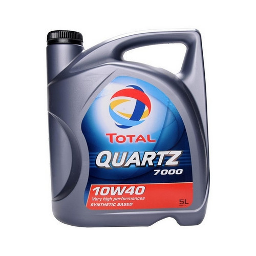 Total QUARTZ 7000 10W-40 полусинтетическое моторное масло 5л.