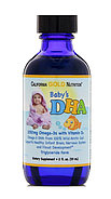 California Gold Nutrition, ДГК для детей, 1050 мг, Омега-3 с витамином D3, 59 мл (2 жидк. унции), фото 2