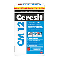 Ceresit CM 12 Керамогранит. Клей для крепления напольной плитки крупного формата
