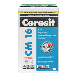 Ceresit СМ 16 Эластичный клей для минеральной плитки