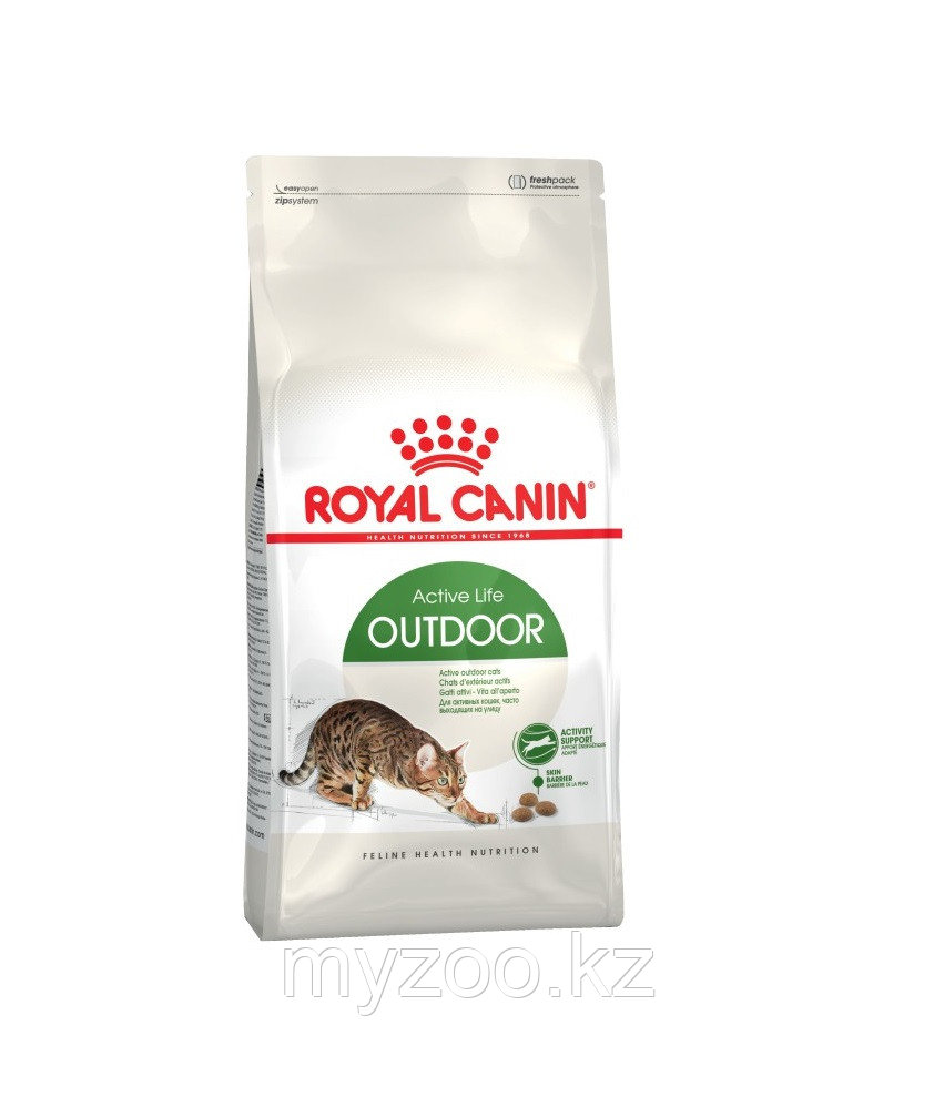 Корм для кошек гуляющих на улице Royal Canin OUTDOOR 10kg