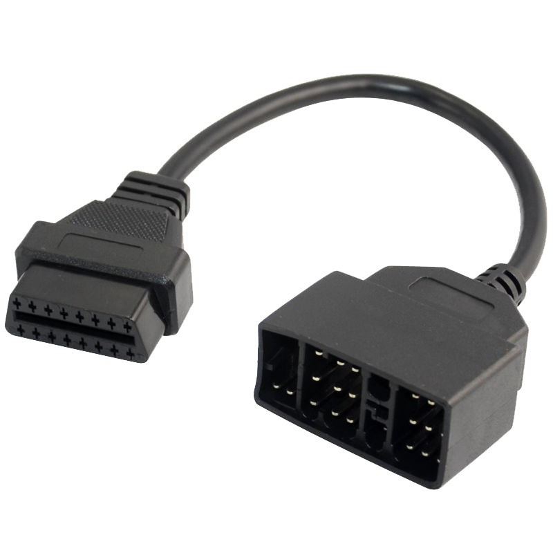 Кабель-переходник Toyota 22-pin на OBD2 (часть моделей после 1990г.)