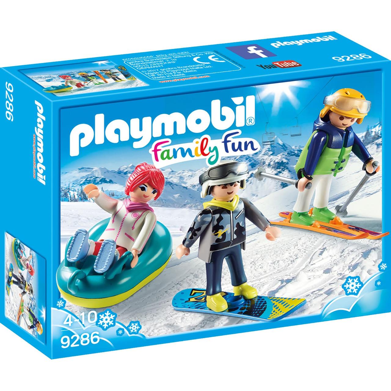 Конструктор Playmobil Зимние виды спорта: Зимние виды спорта - трио