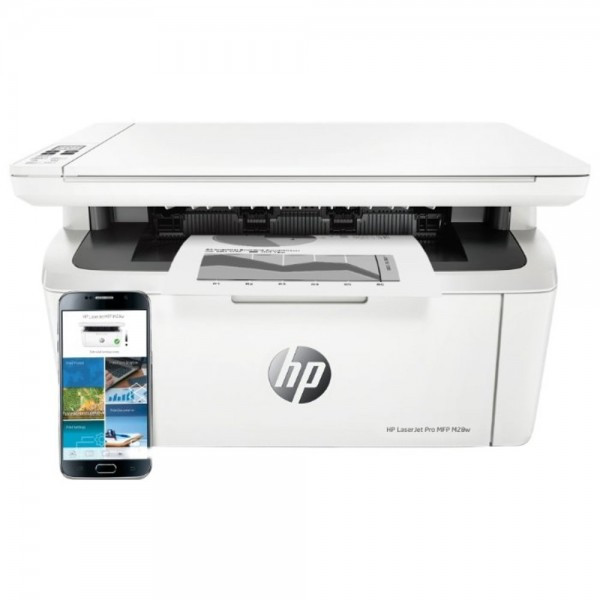 HP W2G55A LaserJet Pro M28w MFP Printer/Scanner/Copier, 600 dpi, 18 ppm, 32 MB, 600 MHz - фото 2 - id-p67769812