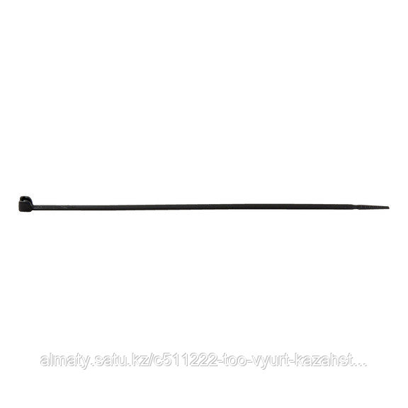 Лента для связки кабеля чёрная 3,5X140MM, упаковка 100 шт.