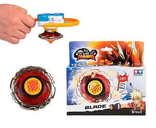 Волчок Infinity Nado с устройством запуска Fiery Blade Огненный клинок