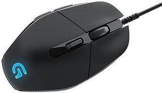 Мышь Logitech Gaming Mouse G302, Optical, 4000 dpi, Black, USB