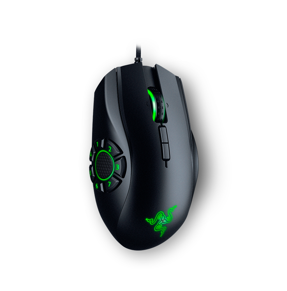 Мышь Razer Naga Hex V2, USB ,Mouse 16000dpi, 14 buttons, [RZ01-01600100-R3G1]
