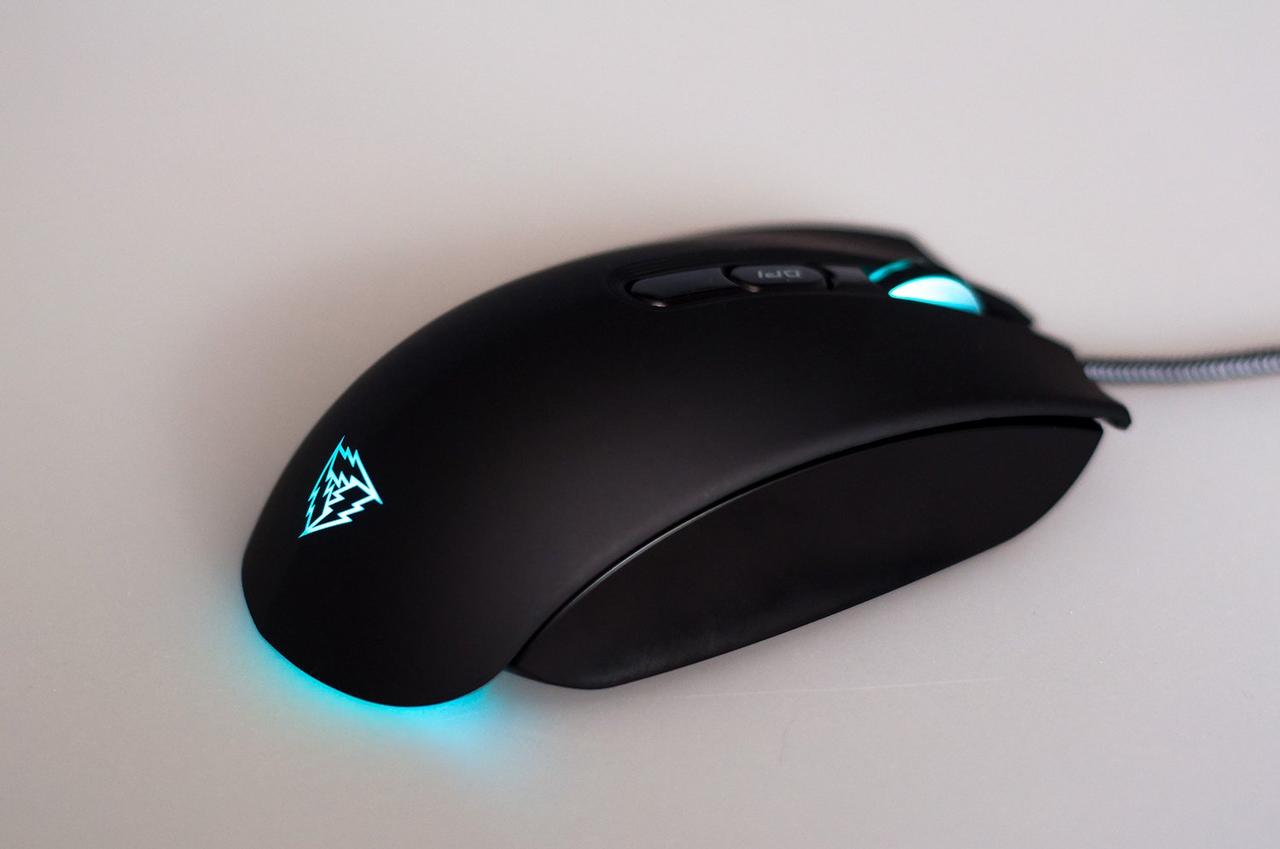 Мышь Thunder X3 TM30, USB, черный ,Mouse 10000 dpi, Optical, black