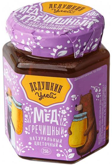 Мед натуральный цветочный «Гречишный»