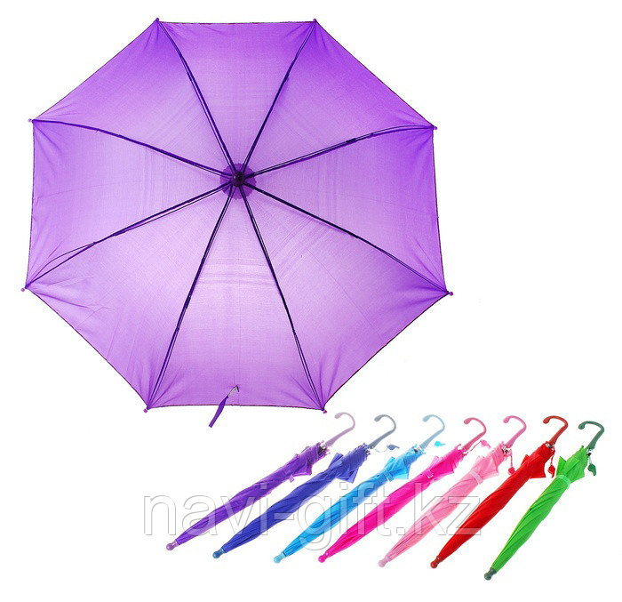 Зонт детский для малышей, от 4 лет до 9 лет, диаметр 62см