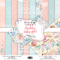 Shabby baby girl redesign - набор двусторонней бумаги 30,5см х 30,5см