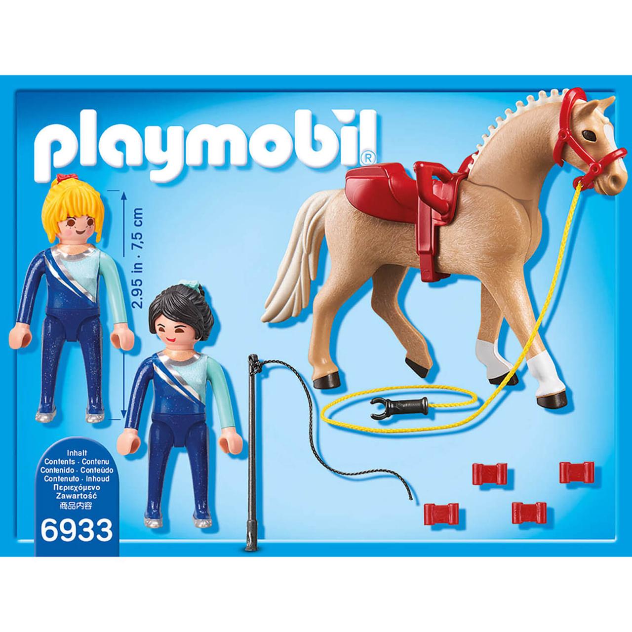 Конструктор Playmobil Конный клуб: Вольтижировка для прыжков