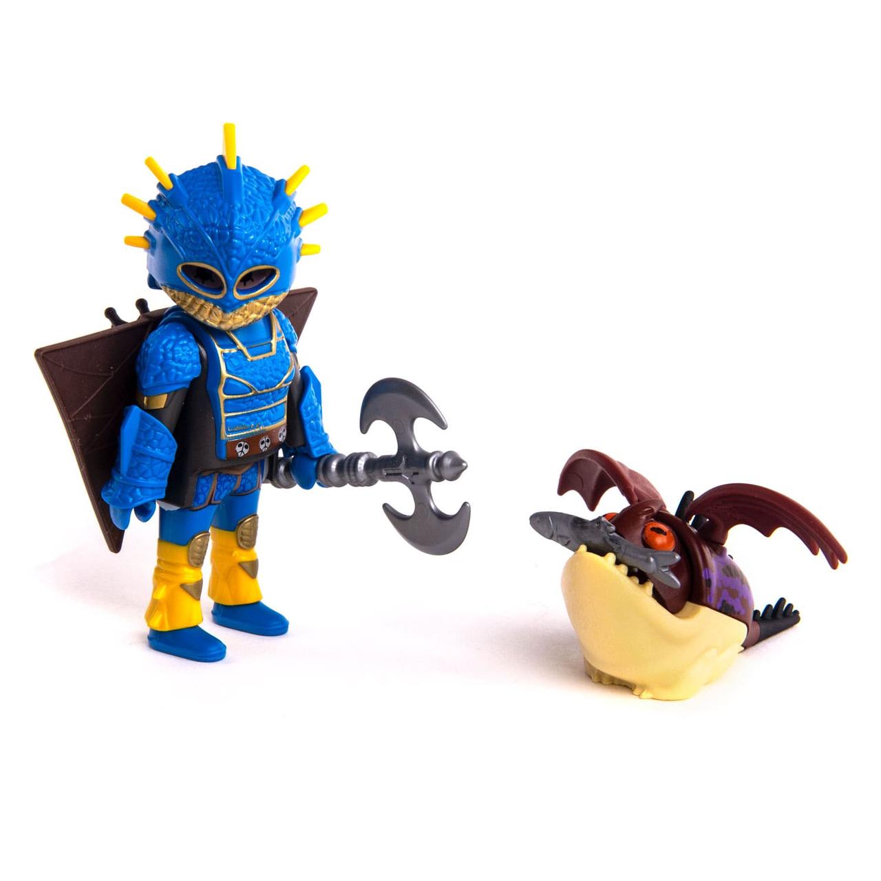 Конструктор Playmobil Драконы III: Астрид в летном костюме с Объедалой