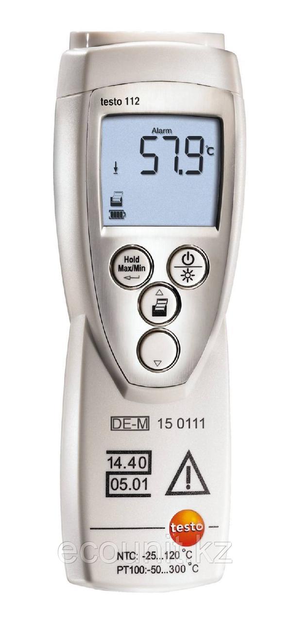 Testo Testo 112 Одноканальный калибруемый термометр с выбором зонда 0560 1128 - фото 1 - id-p68185400