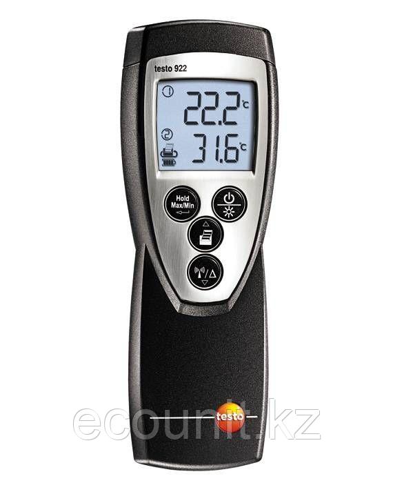 Testo Testo 922 Дифференциальный 2-канальный термометр с выбором зонда 0560 9221 - фото 1 - id-p68185402