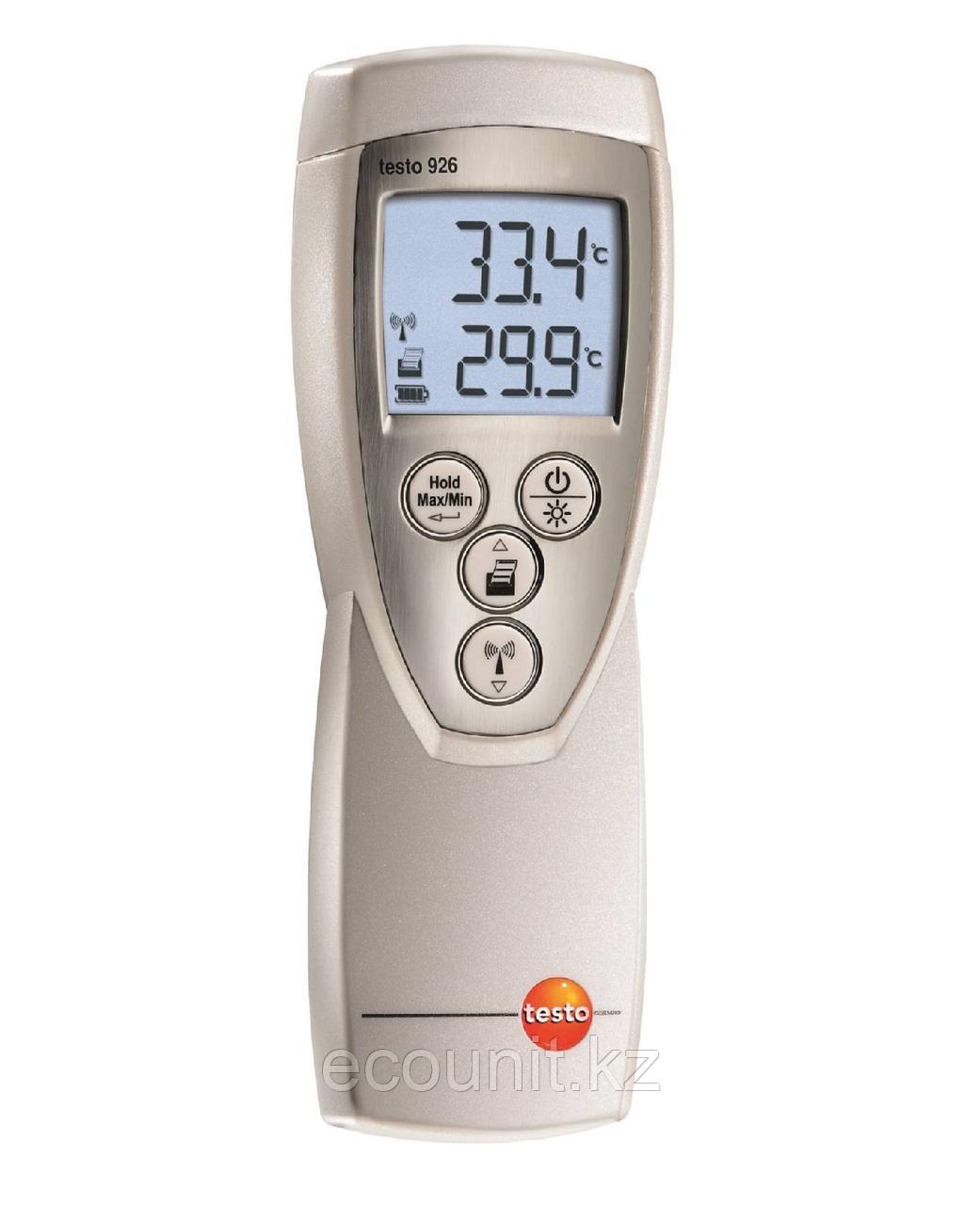 Testo Testo 926 Одноканальный термометр для пищевой промышленности с выбором зонда 0560 9261 - фото 1 - id-p68185403