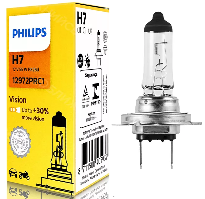 Галогеновые лампы PHILIPS H7 12972 12V 55W PX26d 1лампа - фото 1 - id-p68201151