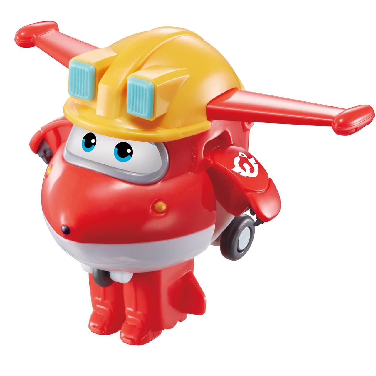 Мини-трансформер Super Wings Джетт (команда Строителей)