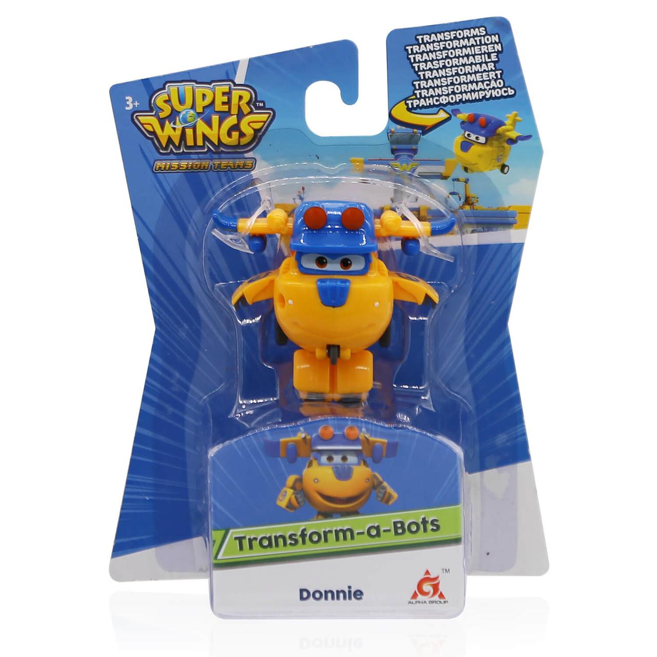 Мини-трансформер Super Wings Донни (команда Строителей) EU730012