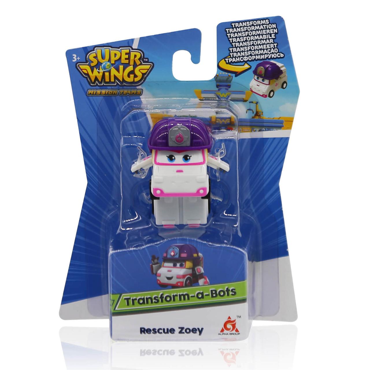 Мини-трансформер Super Wings Зоуи Супер крылья EU730023