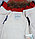 Зимняя куртка "Moncler" для девочек и мальчиков от 4 до 6 лет, красная., фото 3
