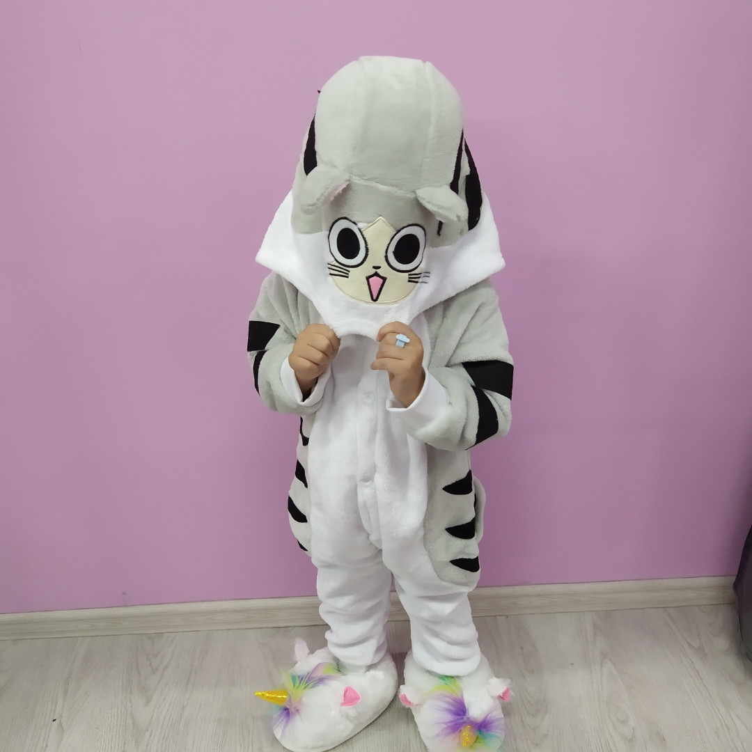 Детская пижама кигуруми Котёнок Чи