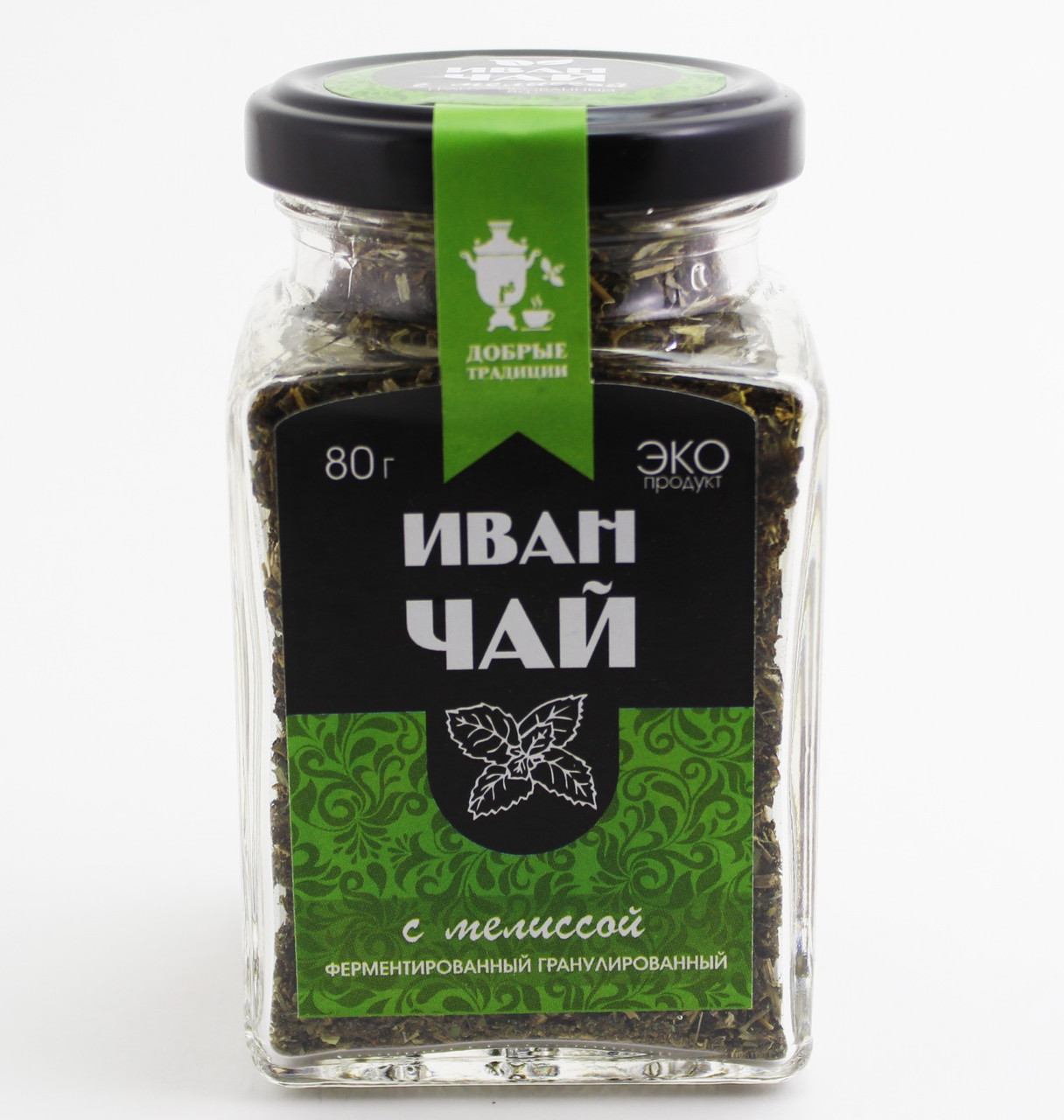Иван-чай гран.с мелиссой, банка, 80 г