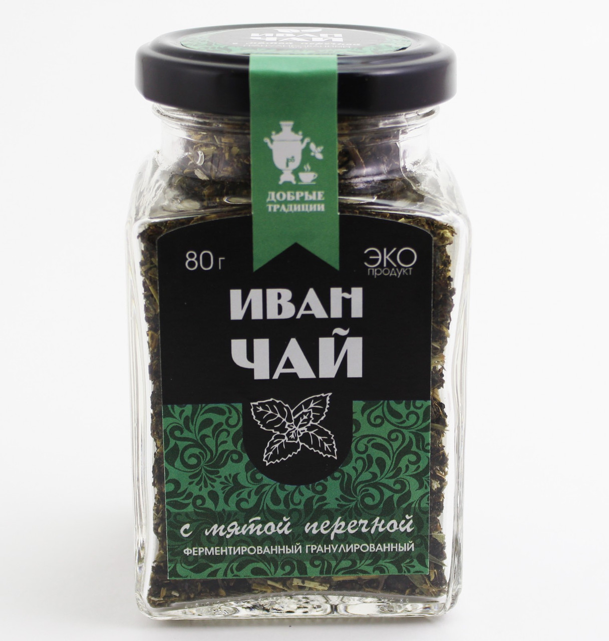 Иван-чай гран.с мятой, банка, 80 г