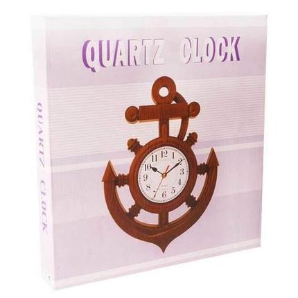 Часы-якорь настенные QUARTZ CLOCK, фото 3