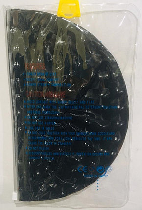 Шапочка для плавания GF-SPORT (цвет черный), фото 2
