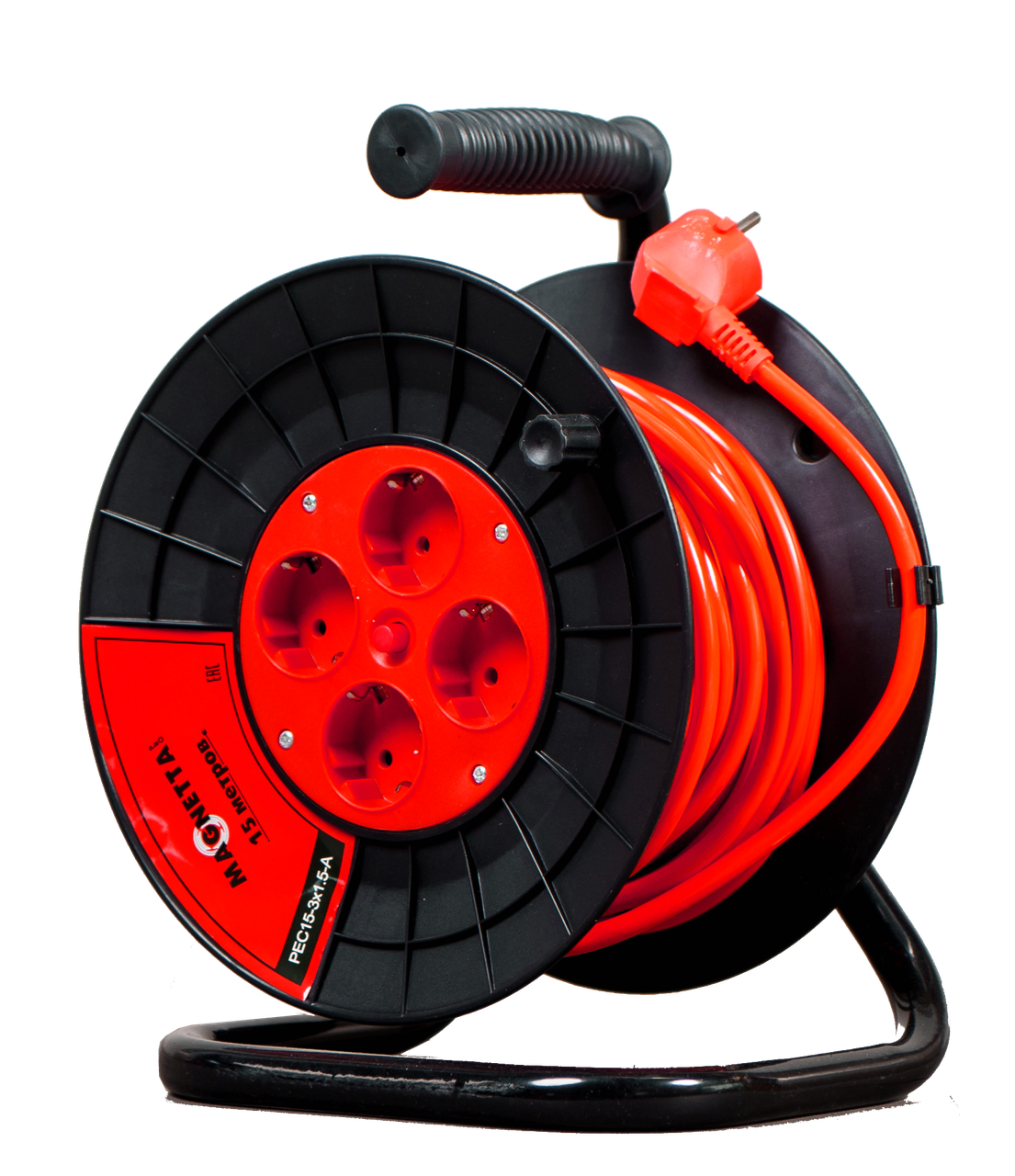 Удлинитель 1.5мм 50м Magnetta, PEC50-3X1.5-A