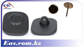 РЧ Антикражный Датчик Mini Square 40х50 мм с гвоздиком, фото 1