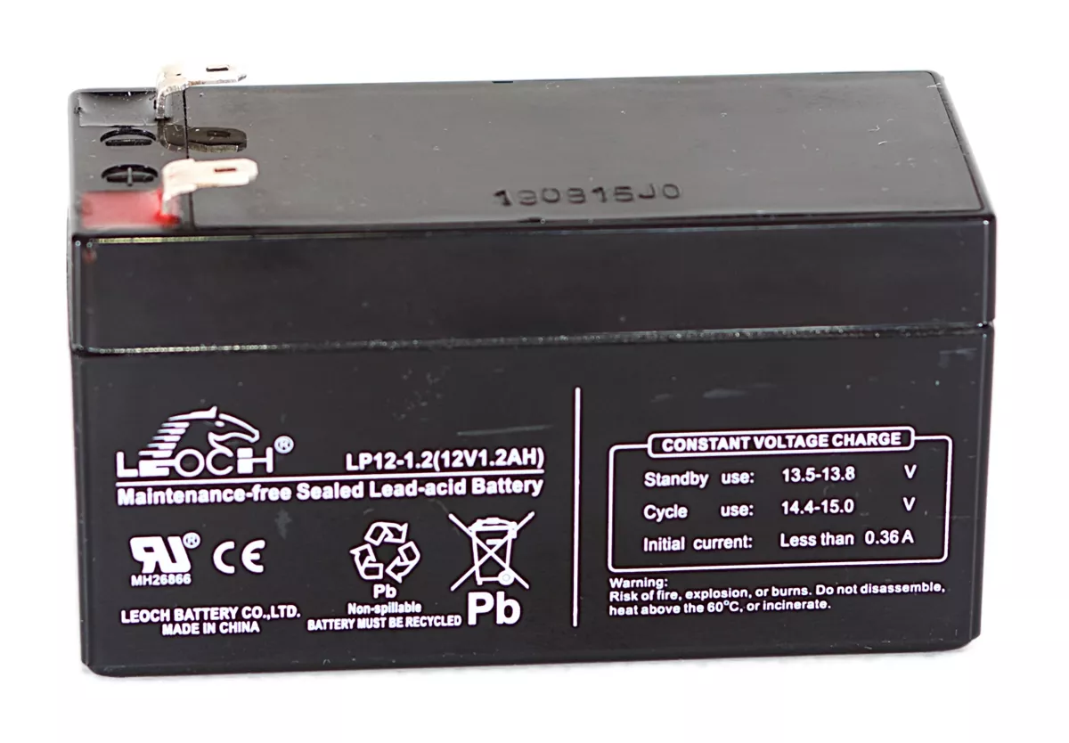 Аккумулятор AGM Leoch Battery LP12-1.2 (1.2Ah 12V)  подходит в авто Mersedes Benz ML-Class