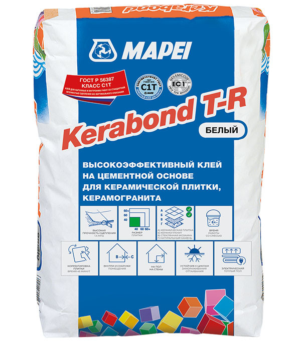 Kerabond T-R клей для плитки (белый)