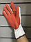 NITRAS 1609, трикотажные перчатки, белые, с латексным покрытием, фото 3