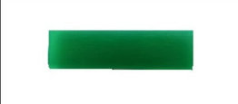 Полиуретановая насадка для деревянного ракеля, 220 мм, зеленая