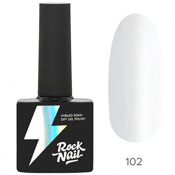 Гель-лак RockNail Basic #102 Ultra White, 10мл