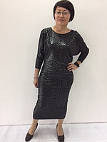 Дизайнерское платье облегающее, фото 1