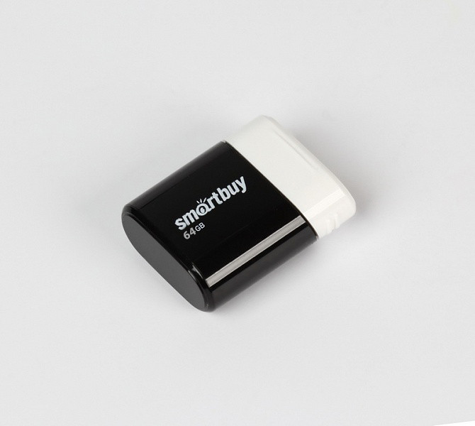 USB Flash Drive 64Gb - SmartBuy Lara Black SB64GBLARA-K
