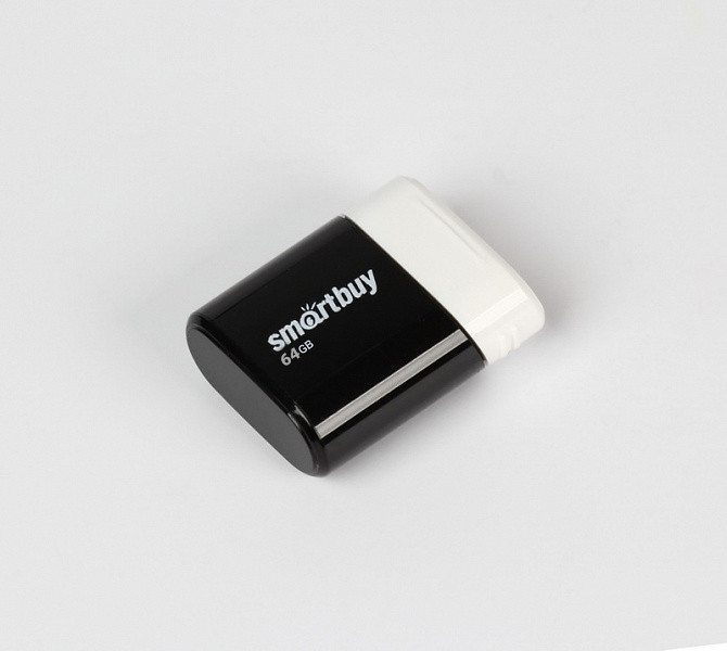 USB Flash Drive 64Gb - SmartBuy Lara Black SB64GBLARA-K - фото 1 - id-p68249662