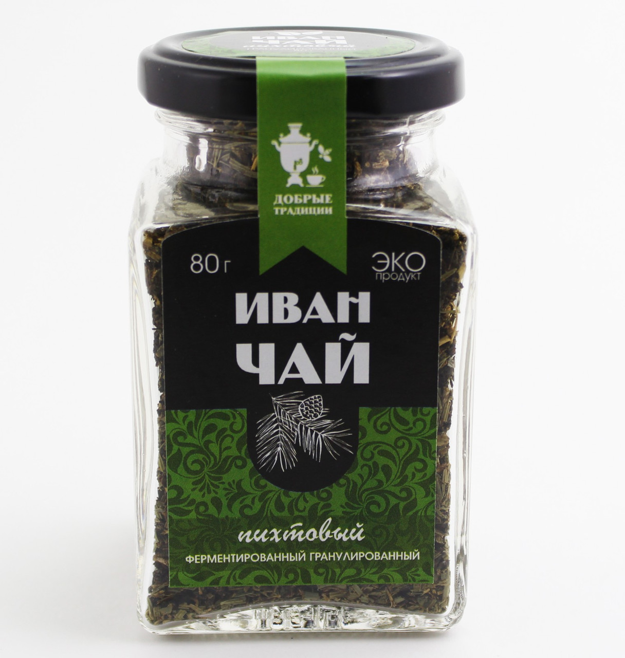 Иван чай гран. с пихтой, банка, 80 г