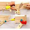 Игровой набор деревянных инструментов и деталей Hi-Q Toys [25 деталей], фото 5
