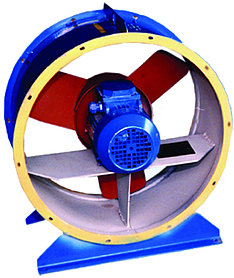 Вентилятор осевой ВО-14-320-4 с эл.дв 0,75Х3000 | 7500 м3/час