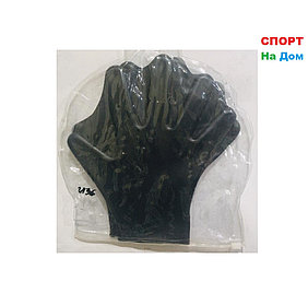Ласты перчатки для рук (перепонки для плавания, цвет черный)