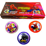 Yo-Yo With Light Spider Man Йо-Йо Светящаяся (4 цвета) (1уп. - 24шт.), фото 2