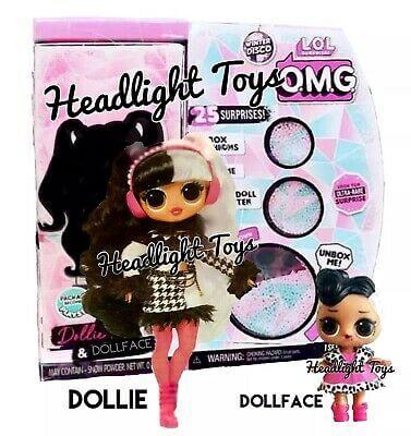 L.O.L. Surprise! O.M.G. Winter Disco Dollie & Sister ЛОЛ Модная кукла Долли и ее сестра