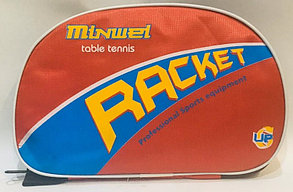 2 Ракетки для настольного тенниса Minwei table tennis Racket 6022 в чехле, фото 3