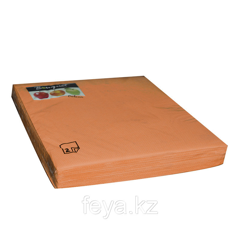 Салфетки сервировочные BOUQUET COLOUR в ассортименте оранжевые - фото 1 - id-p68266087