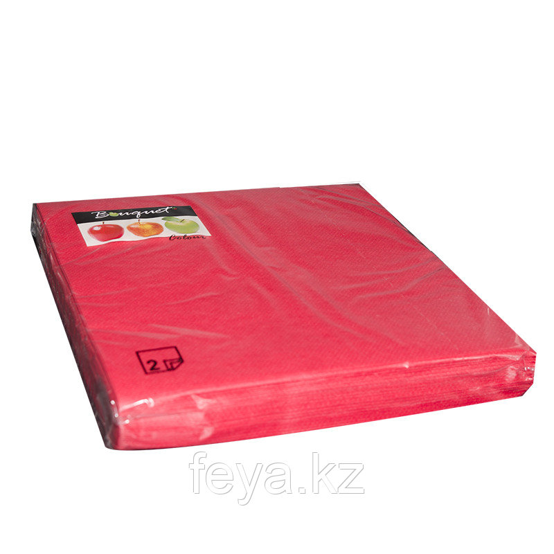 Салфетки сервировочные BOUQUET COLOUR в ассортименте красные - фото 1 - id-p68266086